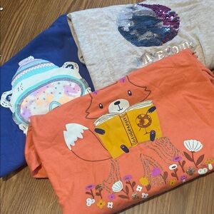 Cute Graphic T-Shirts Set
